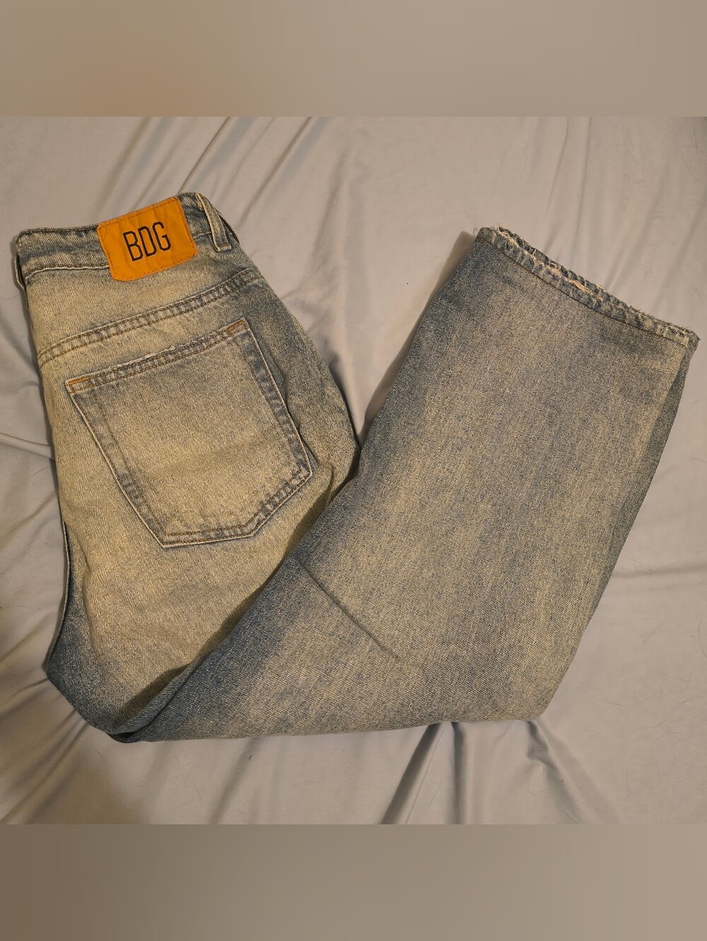 BDG Tapered Baggy Blue Jeans